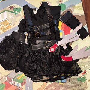 Women’s  Edward scissor hands  Costume with Accessories